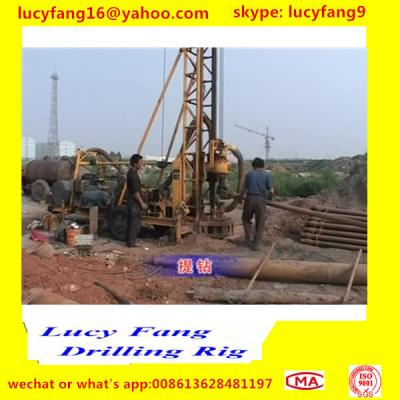 China China Popular Good Quality Trailer  Mounted Mobile  Water Well Drilling Rig with Builtin Mud Pump for sale