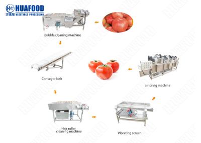 China Fruit And Vegetable Processing Machinery Vegetable Processing Unit Tomato Processing Equipment for sale