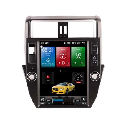 China Tesla Style Prado Toyota Sat Nav 12.3 Inch Android 11 Head Unit 8 Core for sale