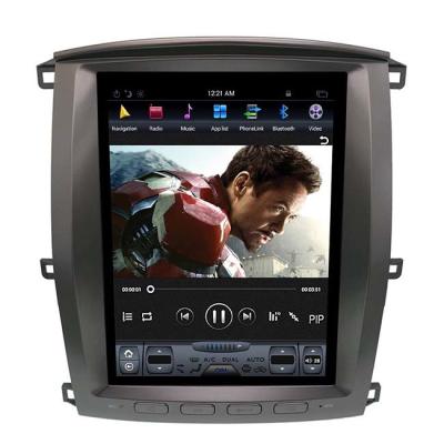 China 12.1 Inch PX6 Tesla Style Head Unit Land Cruiser 64GB Car GPS Player for sale