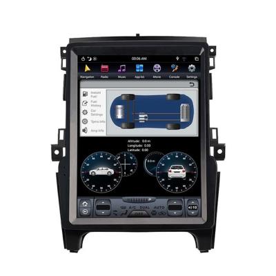 China Bluetooth PX6 Ford Ranger Android Head Unit Single Din Car Navi 128GB for sale