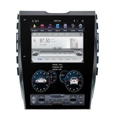 China Vertical Screen EDGE 2015 2018 Ford Sat Nav DVD PX6 Car GPS Android 9.0 for sale