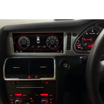 China 45V Audi Q7 Android Head Unit Single Din GPS Radio 4G WIFI 10.25 Inch for sale