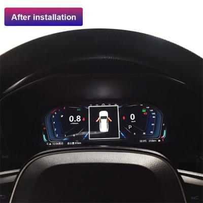 China 12.5 Inch IPS Car LCD Instrument Panel RAV4 Toyota Digital Dash for sale