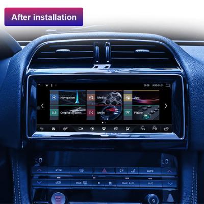 China BT Screen Jaguar Xf Carplay Stereo Fascia Android 10 128G 10.2 Inch for sale