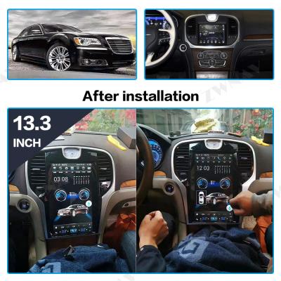 China Radio Navigation Car Stereo Head Unit Android 9.0 Carplay For Chrysler 300C 2013-2019 for sale