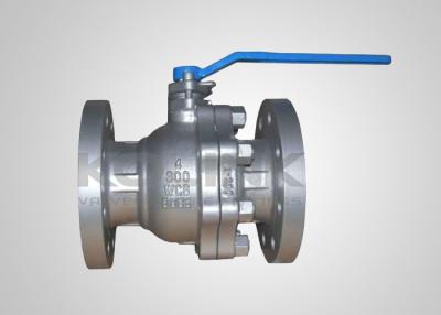 China Cast Steel Floating Ball Valve Class 150-600 Fire-Safe API 607 Flanged for sale
