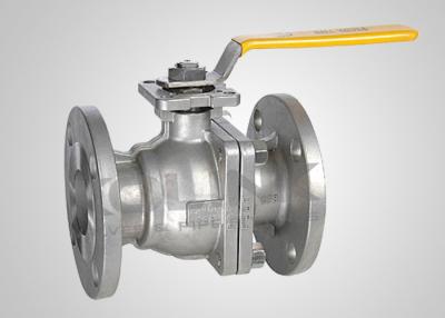 China Economic ISO 5211 Mounting Pad Ball Valve Stainless Steel With Locking Device for sale