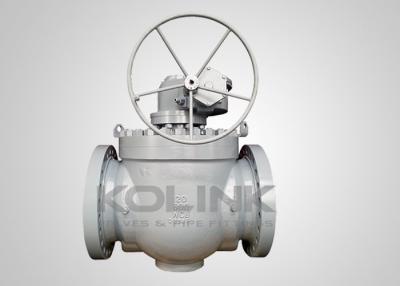 China Top-Entry Ball Valve, One-piece Body, Trunnion Mounted Gear Operated for sale