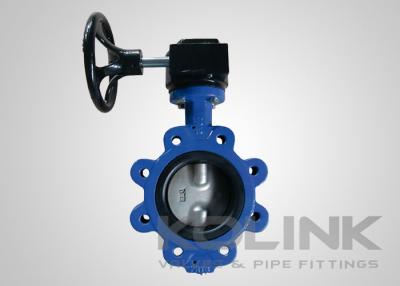 China Pinless Centerline Butterfly Valves Concentric Type, Ductile Iron Resilient Seated for sale