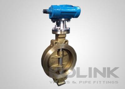 China Triple Offset Bronze C95500 Butterfly Valve Double Eccentric Wafer Flanged for sale