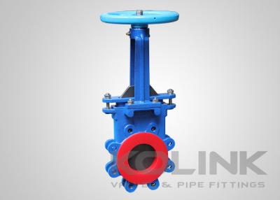 China Knife Gate Valve with Polyurethane Deflection Cone,Wear Resistanct, For Mining for sale