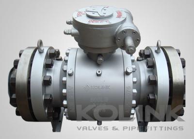 China Forged Steel 3-pc Trunnion Mounted Ball Valve Class 150-2500 for sale