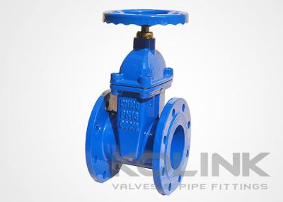 China Cast Iron Resilient Seated Gate Valve Encapsulated Disc Non-rising Stem for sale