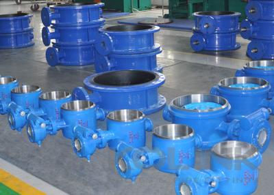 China Butt Weld Butterfly Valve Cast Steel High Pressure Triple Offset for sale