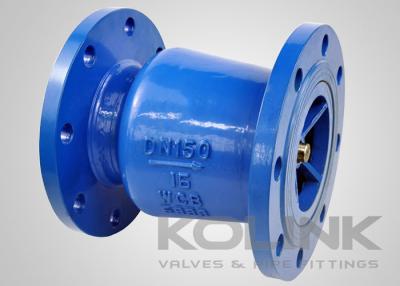 China Ductile Iron Axial Flow Nozzle Check Valve, Non-slam GGG40 GGG50 for sale