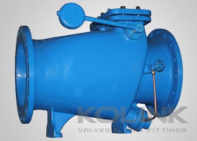 China Cast Iron Non-slam Swing Check Valve, Counter Weight & Hydraulic Damper Option for sale