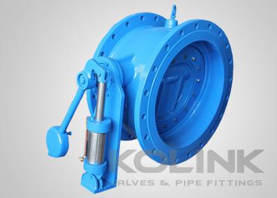 China Tilting Disc Non-slam Check Valve Counter Weight Hydraulic Damper Cast Iron for sale
