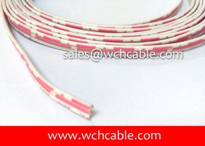 China PVC Flat Ribbon Cable UL2651 #30AWG 2Pins 0.80mm Pitch for sale