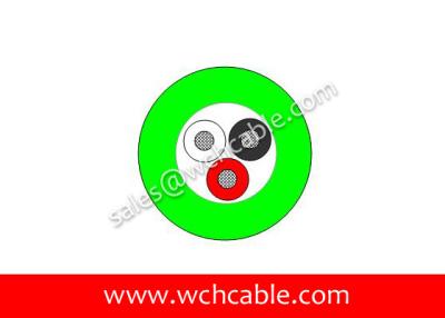 China TPU Cable UL20549 18AWG 3Cores OD5.5mm Glossy Black for sale