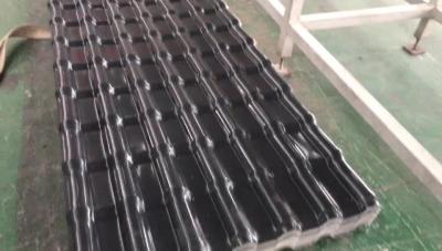 China No Fading PVC Roof Tile Sheets , 1050mm White PVC Roof Panel for sale