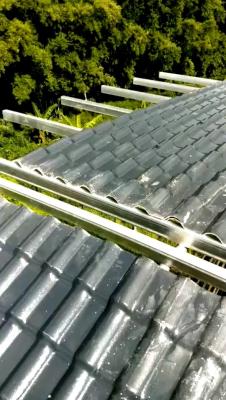 China Certificação espanhola das telhas de telhado ISO9001 do PVC de ASA Coated Corrugated à venda