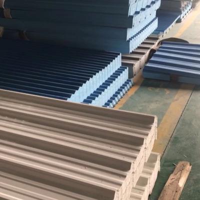 China Grey Sound Insulation PVC Tile Roofing Sheets For Residential House for sale