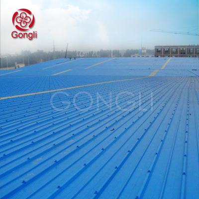 China O telhado plástico do PVC do prédio de escritórios 2mm corrugou folhas resiste a resistente à venda