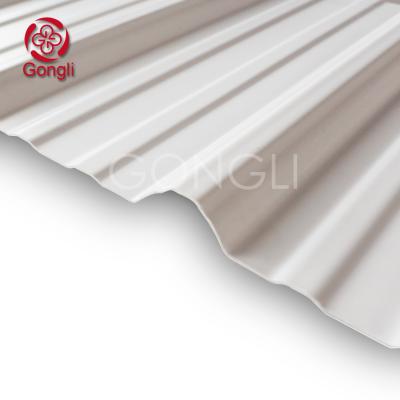 China Trapezoid ASA PVC Roof Sheet for sale