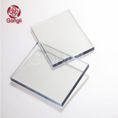 China Honeycomb 2mm Thick Polycarbonate Solid Sheet Blue Transparent for sale