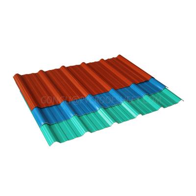 China 3 Layers 930mm Trapezoidal Roof Sheets Waterproof For Poultry Houses for sale