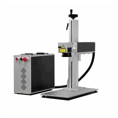 China 30W 20w Fiber Laser Marking Machine 50w Fiber Laser Engraver for sale
