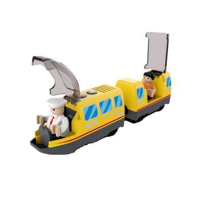 China Train Engineering Race Vehicle DIY Splicing Construction Track Play Set Building Toy For Kids for sale