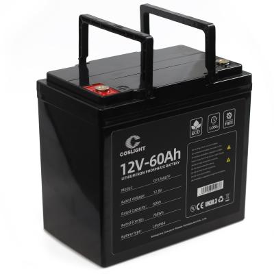 China Coslight 12.8v 55ah Ebike Lithium Ion Battery Phosphate IP65 Waterproof for sale