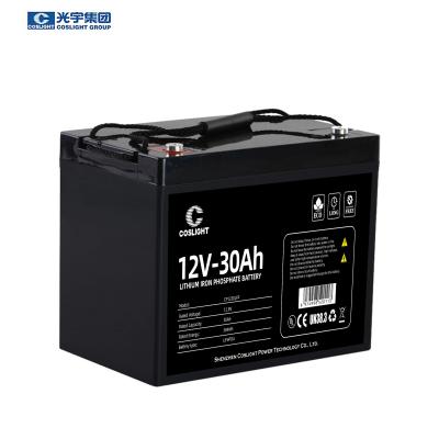 China Bateria recarregável marinha de baterias de lítio 12v de 12v 30Ah Lifepo4 24ah à venda