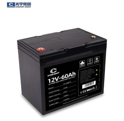 China Batería ligera de las baterías de litio de 12.8V 60Ah Lifepo4 LFP en venta
