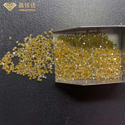 China 1.0mm To 4.0mm HPHT Monocrystalline Diamonds Yellow High Pressure High Temperature for sale