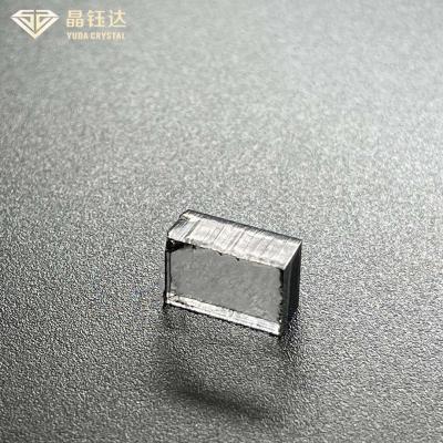 China El laboratorio áspero del CVD de los diamantes del color del GH del rectángulo creó 10 diamantes flojos del Ct en venta