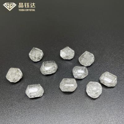 China Big Size 8ct 10ct 15ct Rough Lab Grown Diamonds D E F G Color Large Synthetic Diamond for sale
