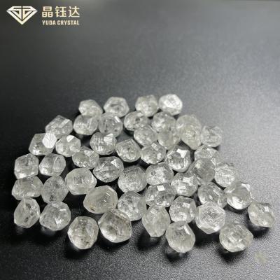 China DEF Full White Rough Lab Grown Diamonds 0.1cm To 2cm Mohs 10 Scale For Loose Diamonds for sale