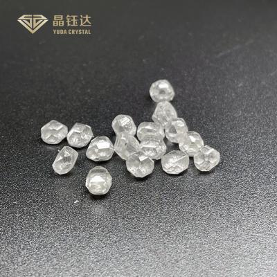 China 20.0ct Rough Uncut HPHT Lab Grown Diamonds White Color Shade Diamond for sale