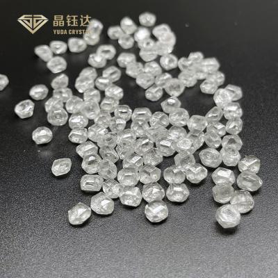 中国 100%実質の10 Mohs HPHTの荒く白いダイヤモンド 販売のため