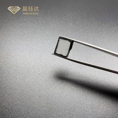China 5 Carat 4 Carat 3 Carat Lab Made Diamond Rectangular Long CVD Grown Diamonds for sale