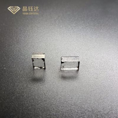 China Color rectangular 8,0 de GHI diamantes ásperos del CVD de 9,0 quilates para el anillo de Enagement en venta