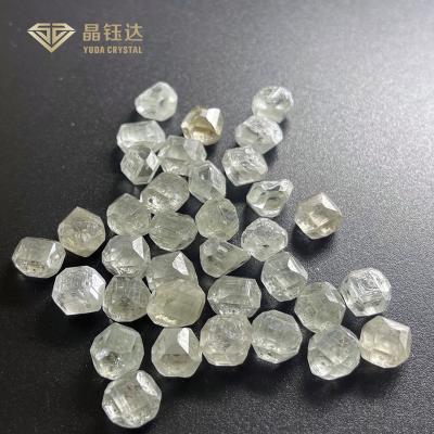 China 4 quilates los diamantes coloreados artificiales de 5 quilates desean el color sin cortar en venta