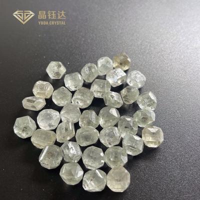 China 3ct 4ct HPHT Lab Created Colored Diamonds Greentinch Brown for sale