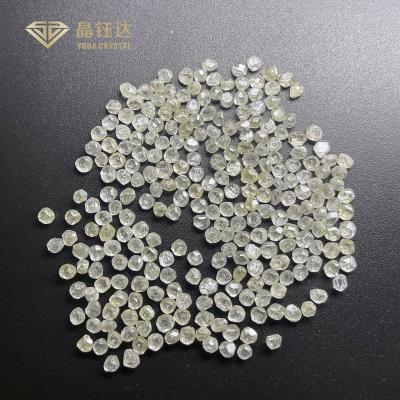 China 0.4ct 0.5ct 0.6ct VS SI Lab Grown Colored Diamonds Light Yellow Lab Diamonds for sale