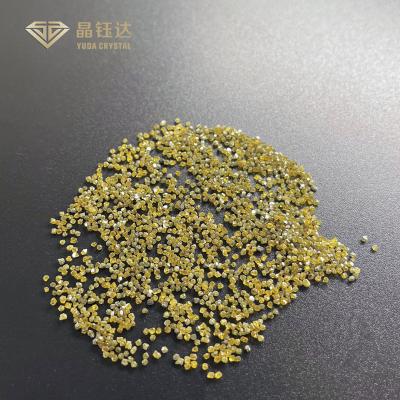 China Yellow Color 3.6mm Low Purity HPHT Mono Crystal for sale