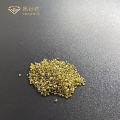 中国 産業2mm黄色いHPHTのモノクリスタル ダイヤモンド 販売のため