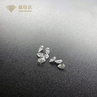 China FGH VS SI CVD Fancy Cut Lab Diamonds 0.4ct 0.2ct Lab Grown Pear Diamond for sale